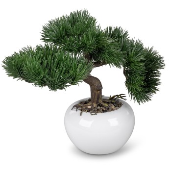 Kunstbaum Bonsai im Topf 18cm 2