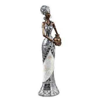 Afrikanische Frau mit Krug 40cm 2