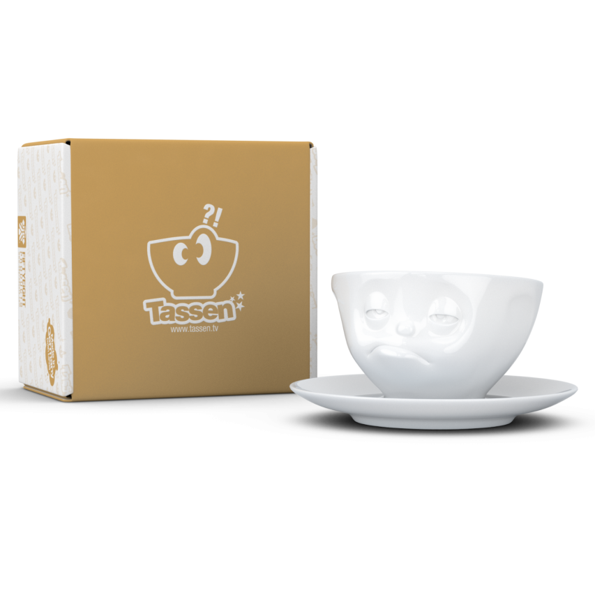 KaffeeTasse - verpennt weiß