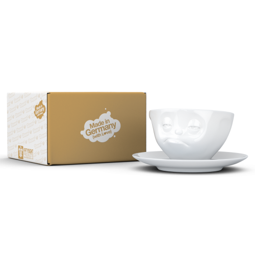 KaffeeTasse - verpennt weiß