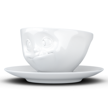 KaffeeTasse - lecker weiß 2
