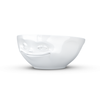 Schale 350 ml -  grinsend weiß 2