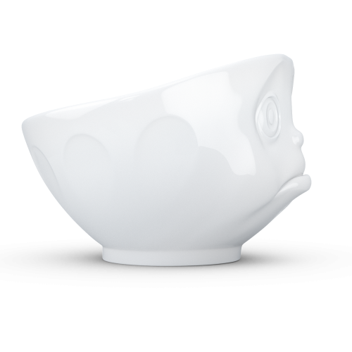 Schale 500 ml - schmollend - weiß