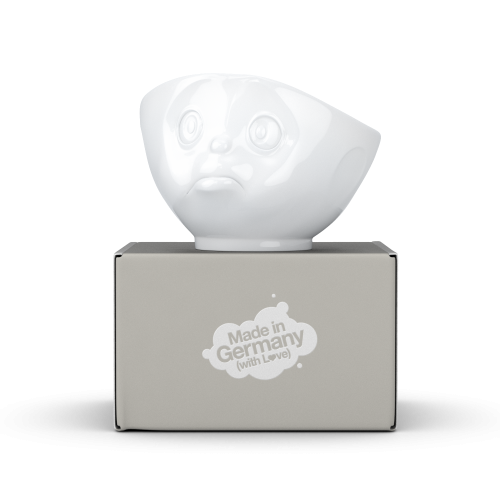 Schale 500 ml - schmollend - weiß