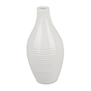 Flaschenvase Klassik-Weiss 2