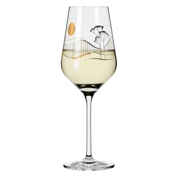 Herzkristall Weißwein  8 2
