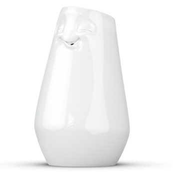 Vase - entspannt weiß 2