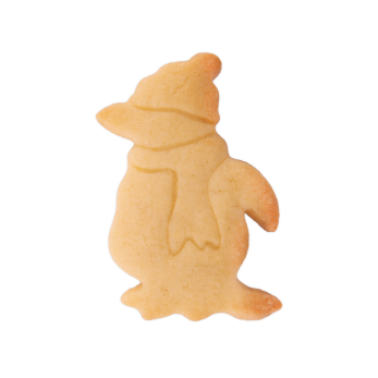 Präge-Ausstecher Weihnachtspinguin ES 6cm 2