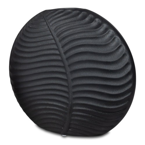 Vase rund 27cm Blatt