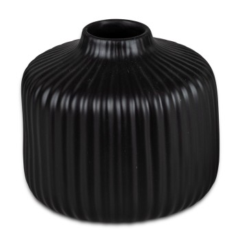 Vase 11cm Rillenmuster 2