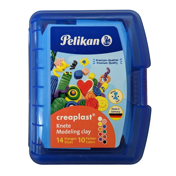 Kinderknete creaplast 10er blau