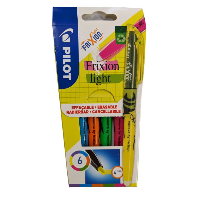 Marker Frixion light, 6er