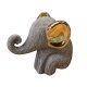 Elefant 12cm Sand-Gold