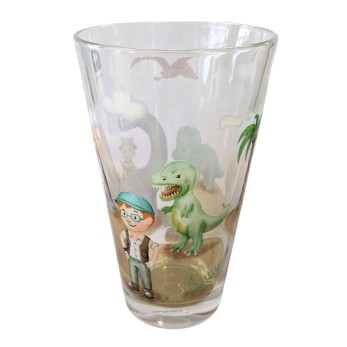 Kindertrinkglas Dino 300ml 2