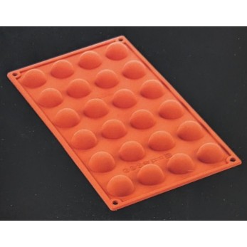 Backform Halbkugel 3cm Silikon 2