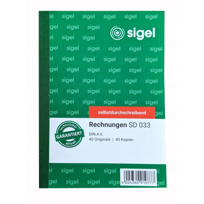 Rechnungen SD 33 A6