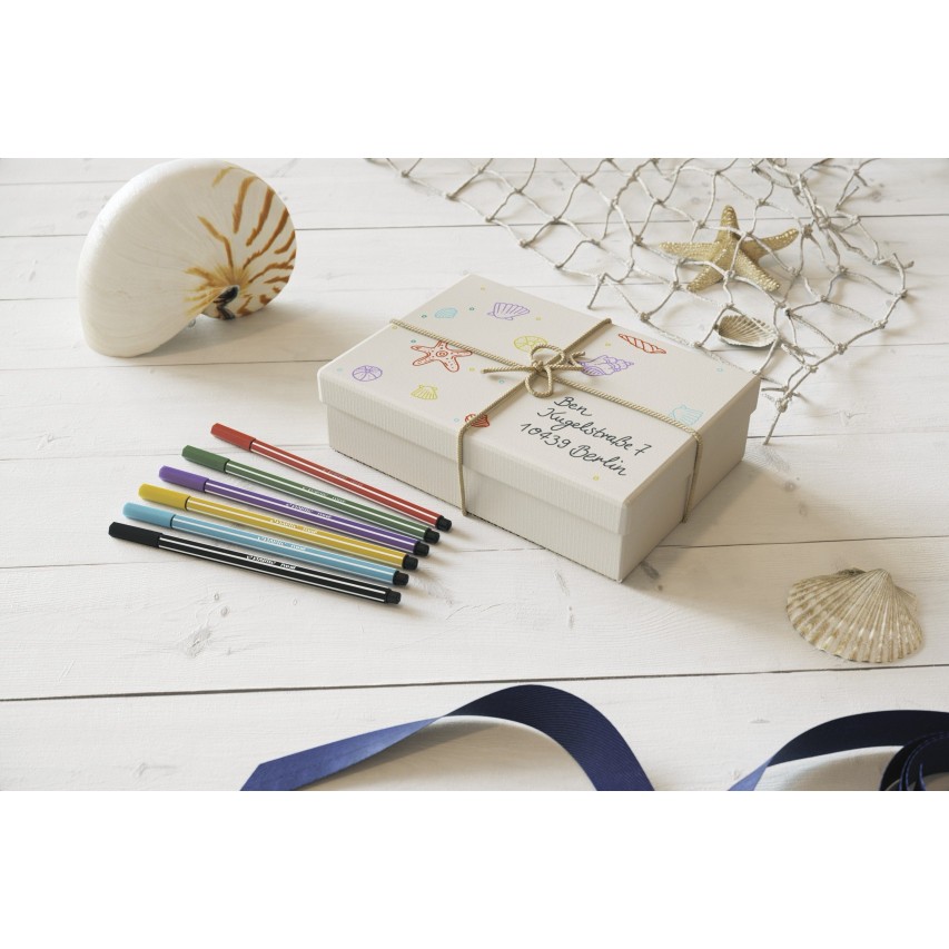 Filzstift Pen 68 - 6er Pack Neonfarben