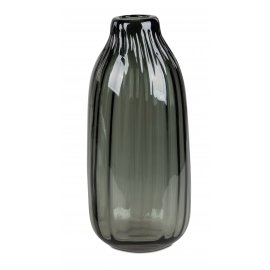 Vase 30cm Optik-Grau