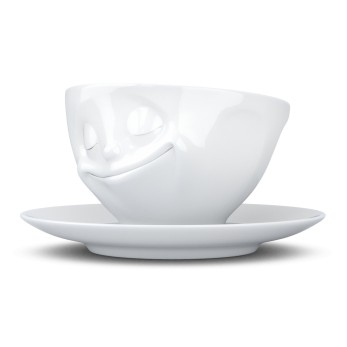 KaffeeTasse - Glücklich - weiß 2