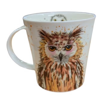 Becher Cairngorm - what a Hoot - Eule weiß 2