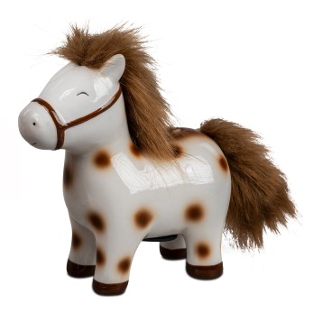 Spardose 17cm Pony 2