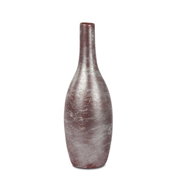 Flaschenvase 32cm Winterzeit 2