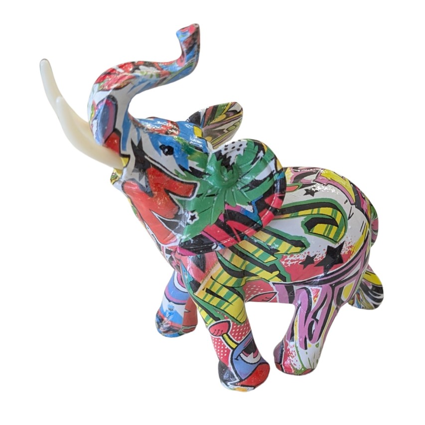 Elefant 18cm Street-Art