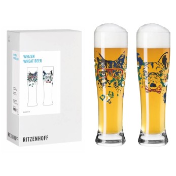 Tierisch glücklich Weizenbier 2er Set 1 und 2
