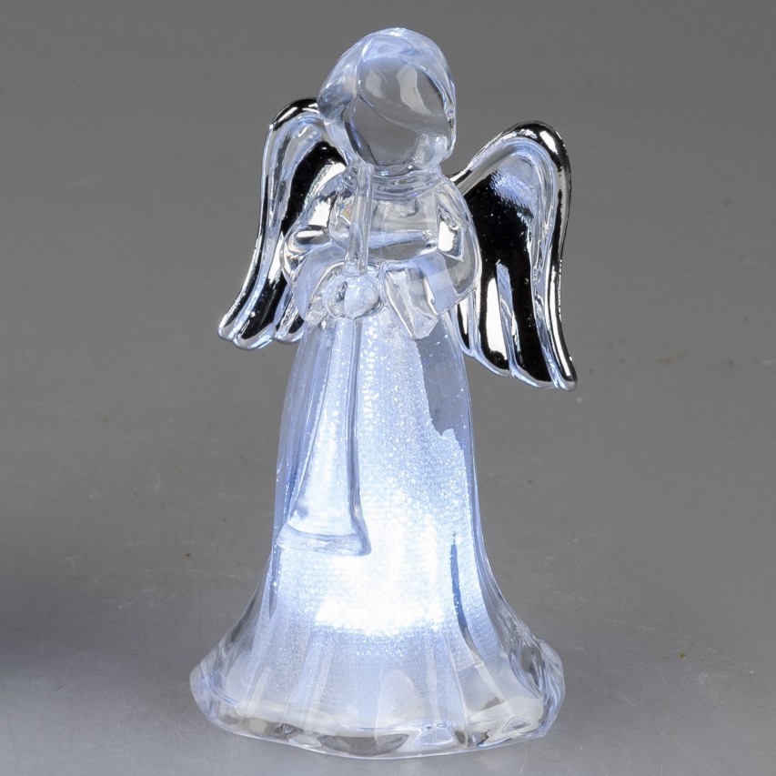 Engel 11cm Acryl mit Licht