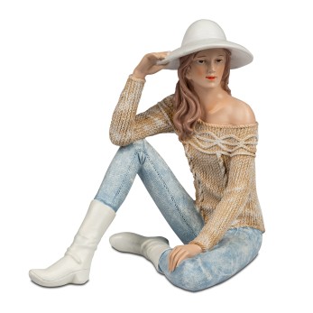 Figur Dame 19cm