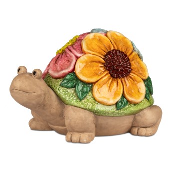 Schildkröte 50cm Flower Power