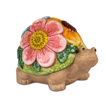 Schildkröte 18cm Flower Power
