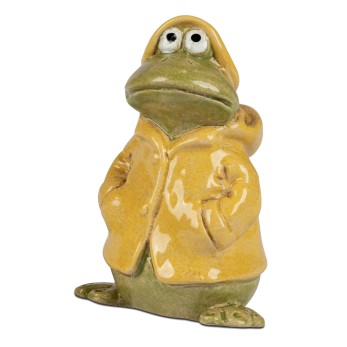 Frosch im Regenmantel 15cm 2