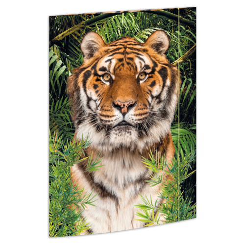 Zeichenmappe "Tiger", Karton, 350 g/qm, DIN A3