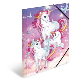 Sammelmappe A3 Karton Einhorn
