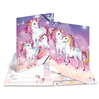 Sammelmappe A3 Karton Einhorn 2