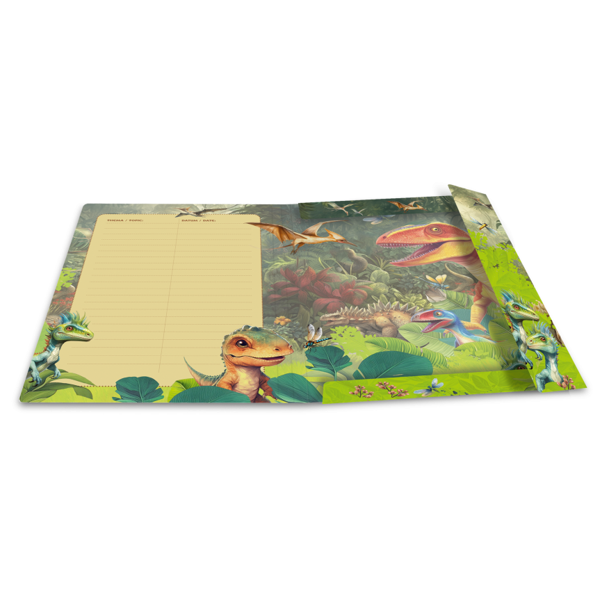 Sammelmappe A3 Karton Dino World