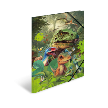 Sammelmappe A3 Karton Dino World