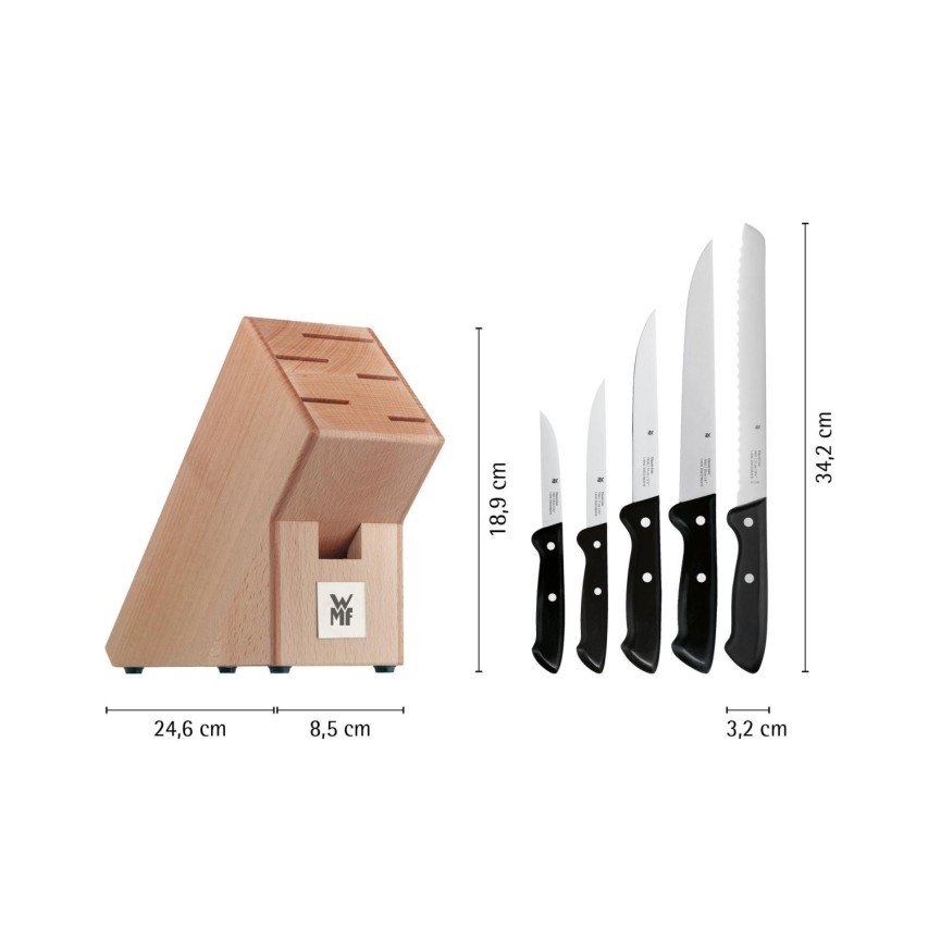 Messer-Set "Classic Line" 6-teilig
