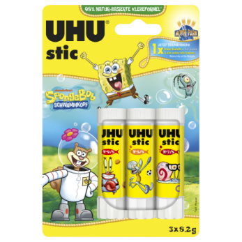 UHU stic Klebestift 3 x 8,2 g Spongebob 2