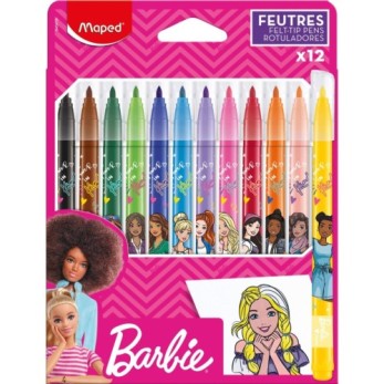 Filzstifte BARBIE Schachtel 12St
