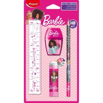 Schreib-Set BARBIE, 4-tlg