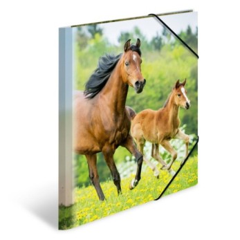 Sammelmappe A4 PP Pferde