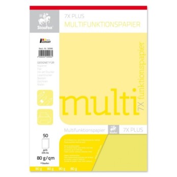 Multifunktionspapier 7X Colors, DIN A4, 80 g/qm