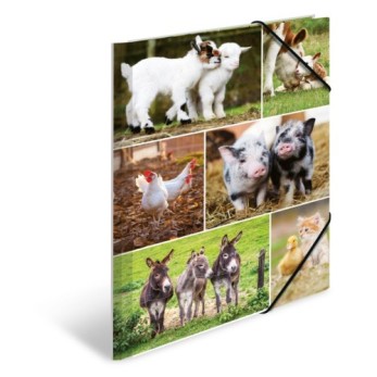 Sammelmappe A4 Karton Bauernhoftiere
