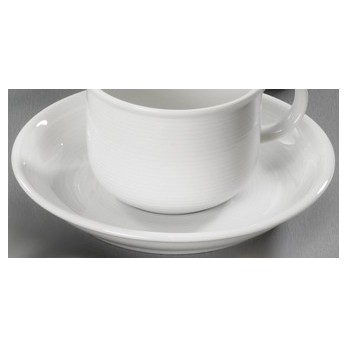 Kaffee Untertasse Trend weiß 2