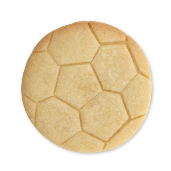 Prägeausstecher Fußball Edestahl 6cm 2