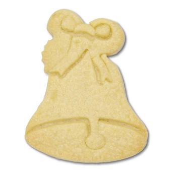 Präge-Ausstecher Glocke 8cm Edelstahl 2