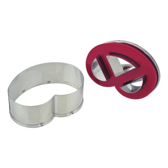 Linzer-Ausstecher Brezel Auswerfer 6,5cm 2